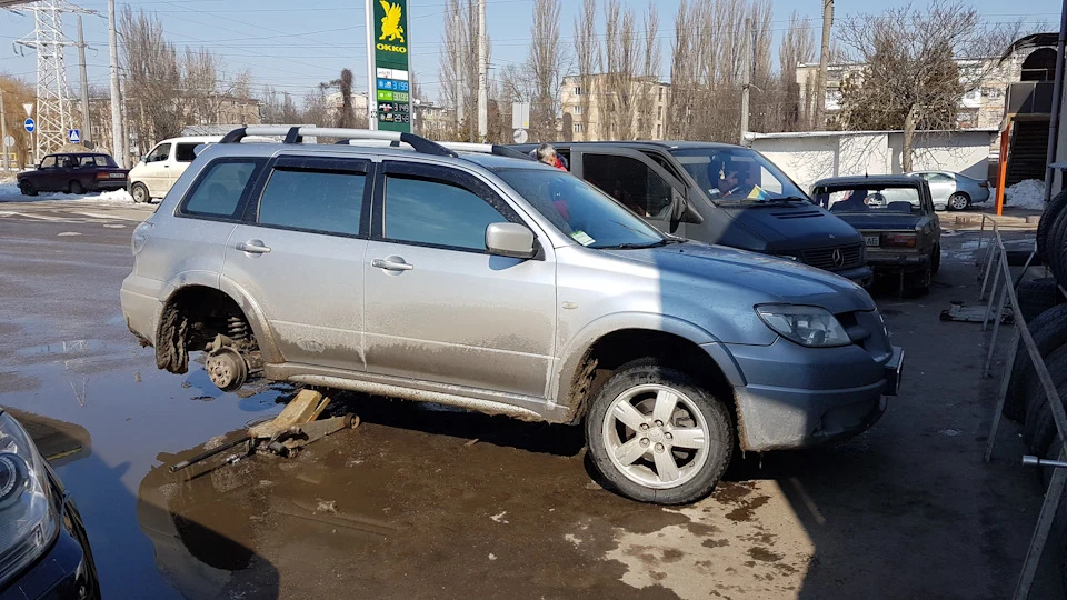 Прокол колеса
