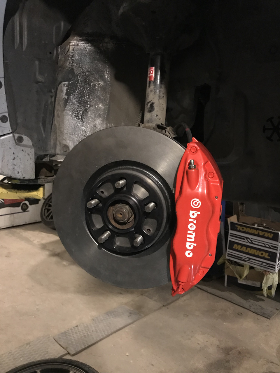 Встановлення Brembo від Ево 3