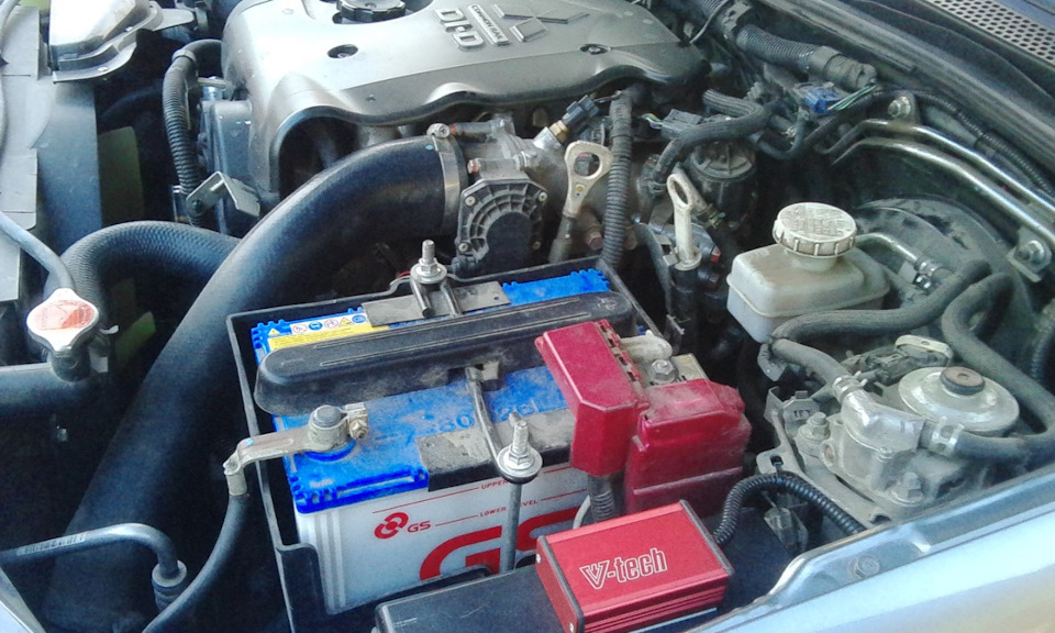установка чіп-блоку V-tech Power Box на Pajero Sport 1
