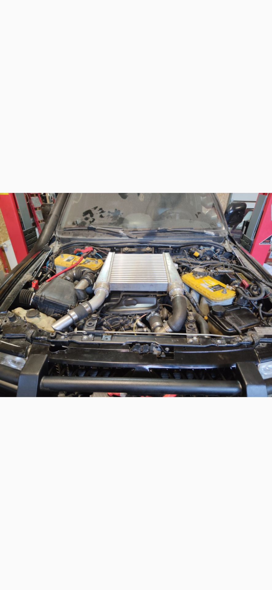 Встановлення двигуна BMW М57 на місце 4D 56 1
