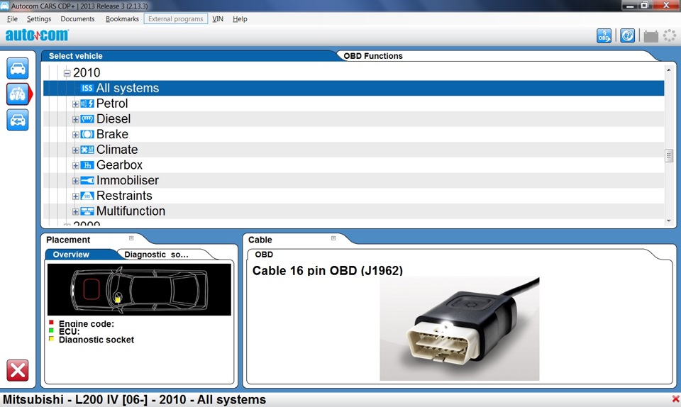 MUST HAVE! №1. Мультимарочний сканер Autocom CDP+. 5