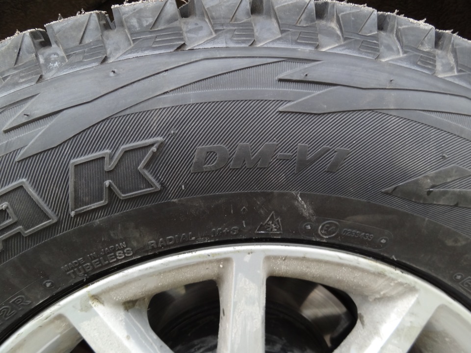 BRIDGESTONE BLIZZAK DM-V1 265x65x R17 112R 5