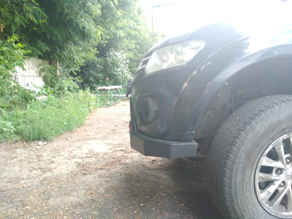 Лебідка в позаштатний бампер 3