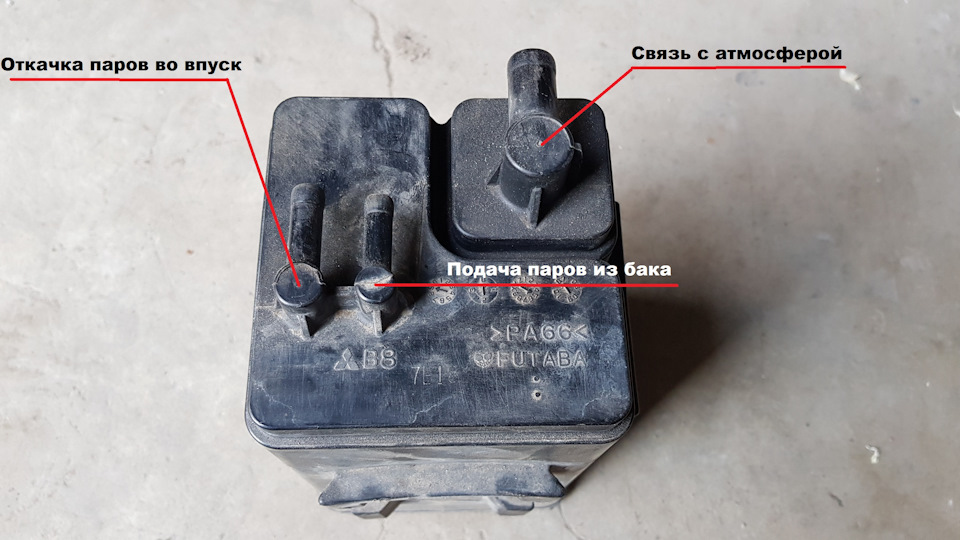 Розібрав адсорбер. Що всередині адсорбера. 2