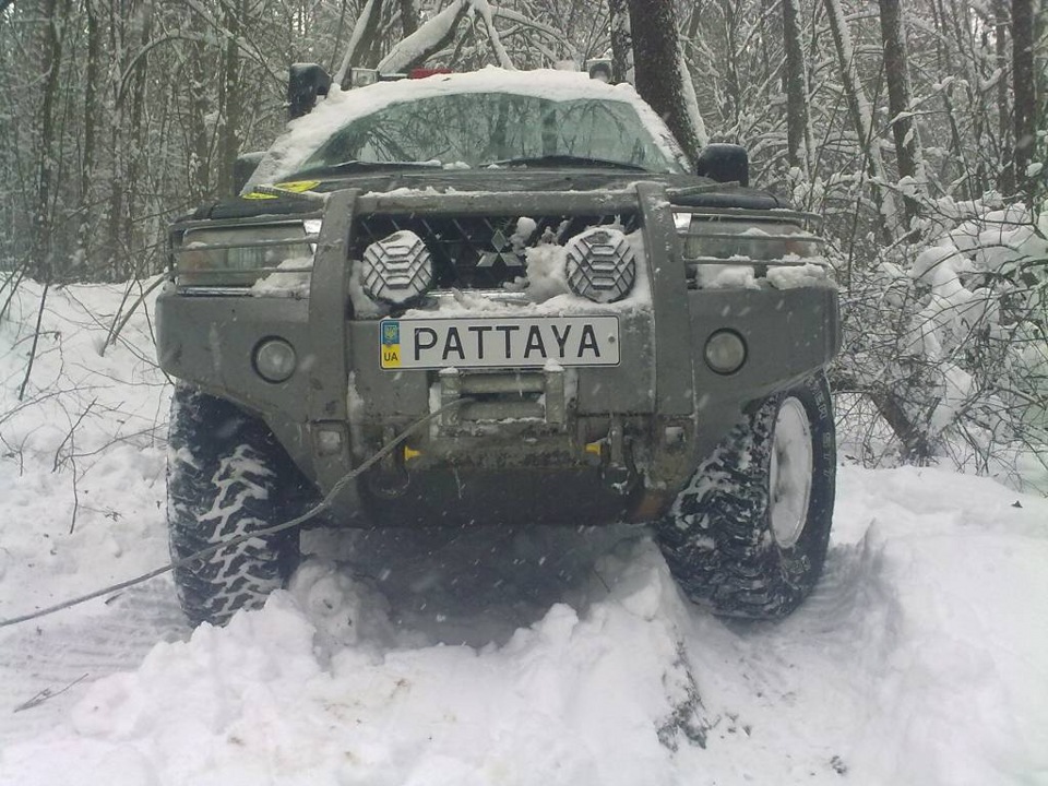 Фотонарізка оффроад 3. Mitsubishi Pajero Sport Pattaya 5