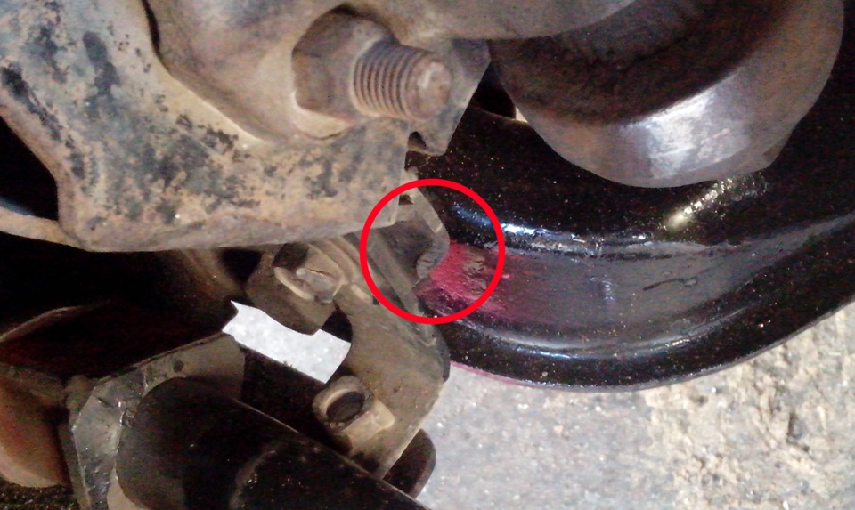 Подовження опори переднього стабілізатора 3