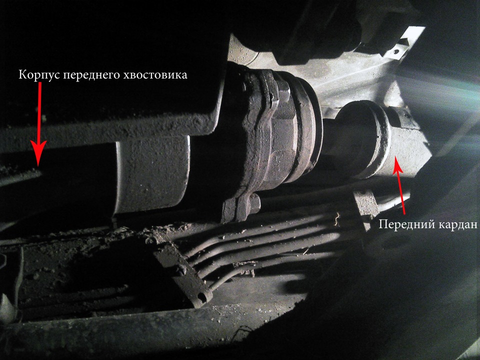 Заміна сальників заднього та переднього хвостовика роздатки 4