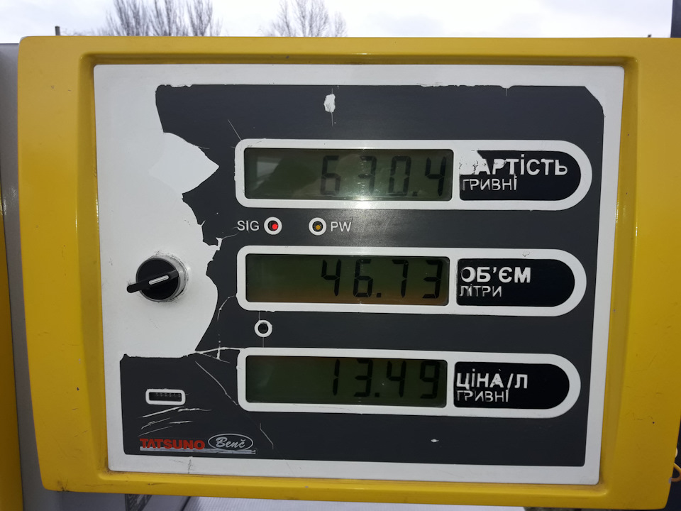 Перші вимірювання витрат газу. 4