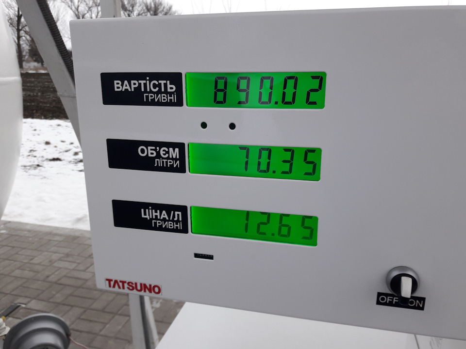 Перші вимірювання витрат газу. 5
