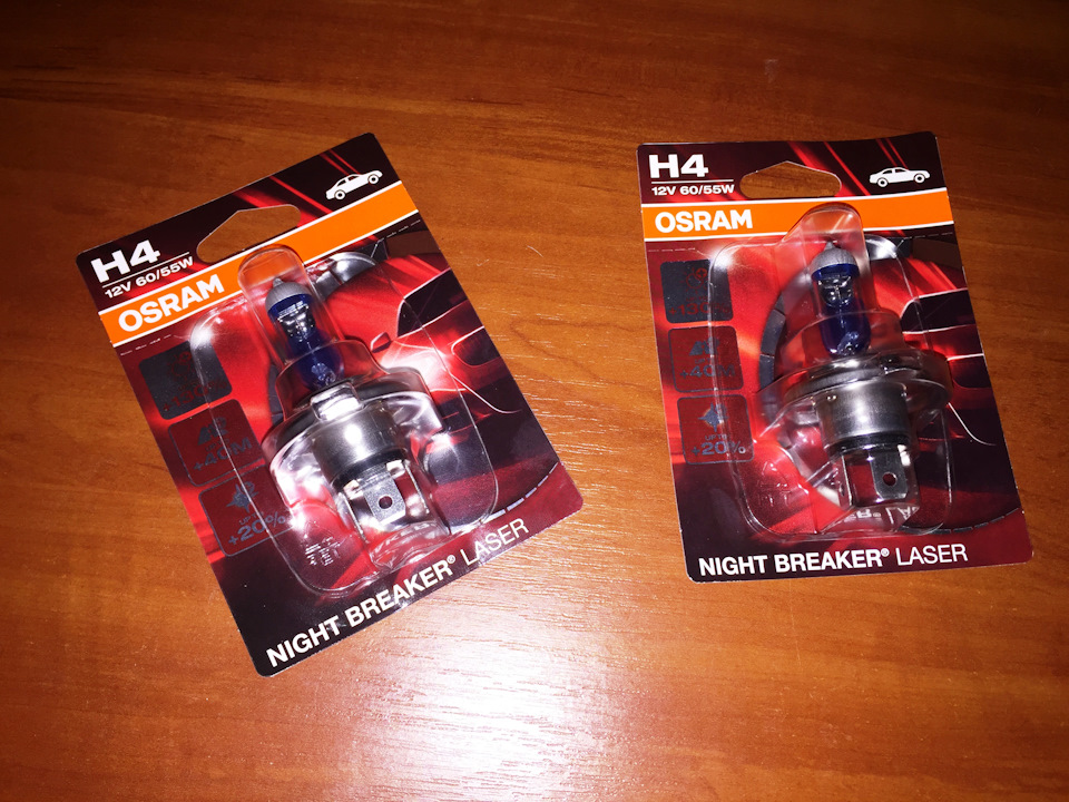 Лампи OSRAM Night Breaker LASER +130%. 4