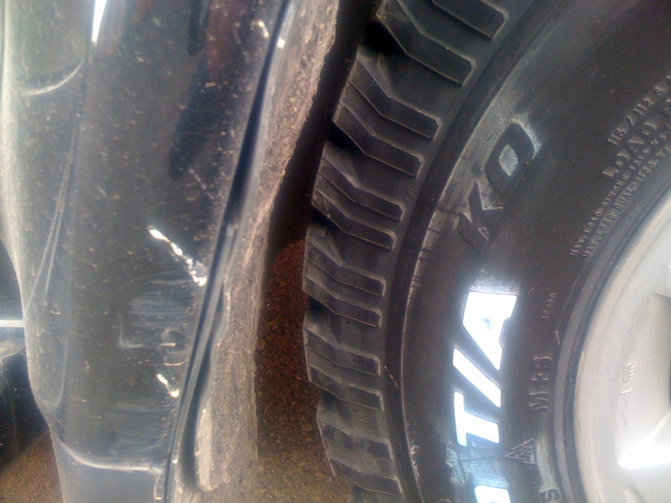 Чотиночки BFGoodrich All Terrain і тиск у шинах для МПС Надійного Вітрильника. 4