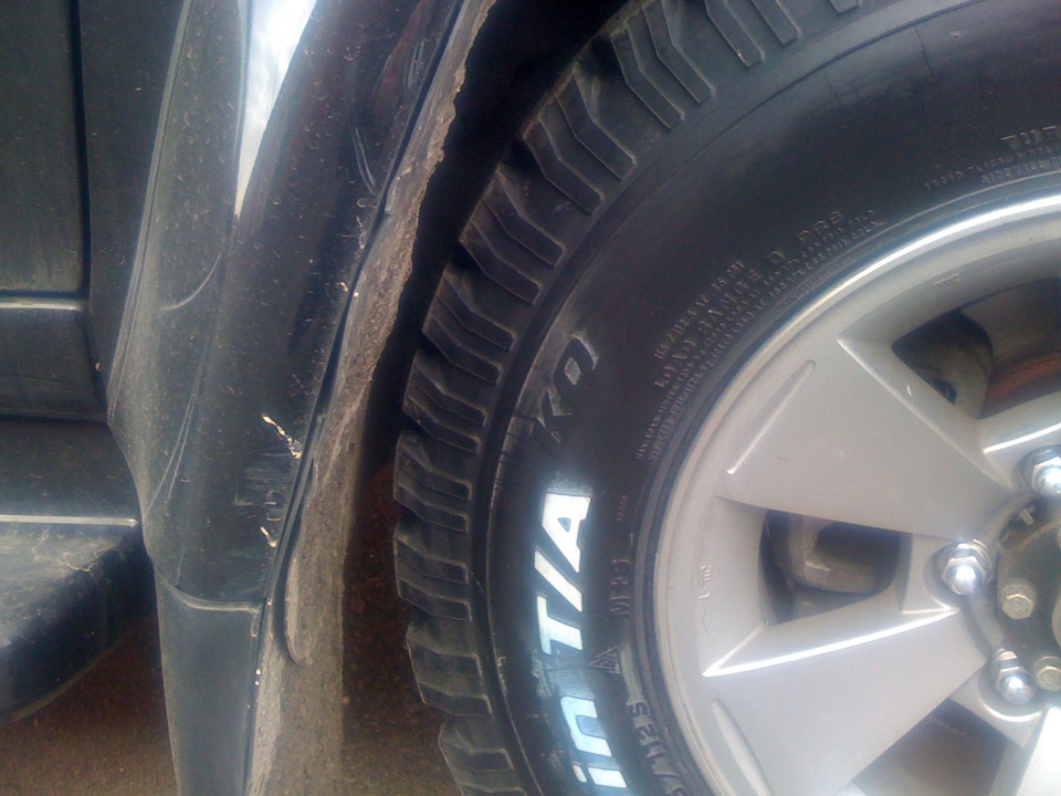 Чотиночки BFGoodrich All Terrain і тиск у шинах для МПС Надійного Вітрильника. 3