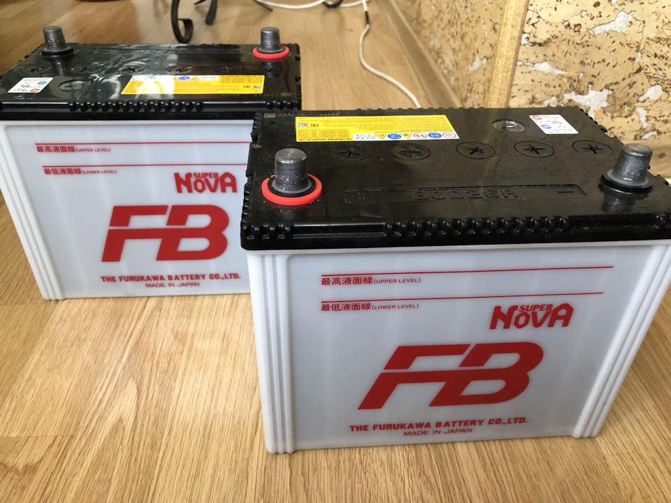 Куплені нові акумулятори японського виробника Furukawa Battery, FB Furukawa SUPER NOVA 68Ah 700A 80D26R 1