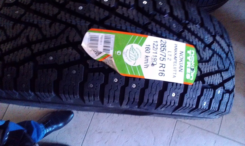 Зимова гума Nokian Hakkapeliitta LT2 285/75 R16 (мрії здійснюються) 3