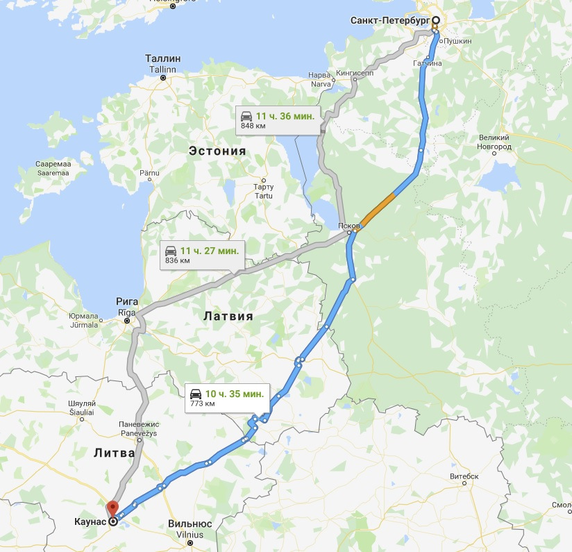 Трасса Е95, Одеса-Санкт-Петербург і трішки Прибалтики. ч-2 5