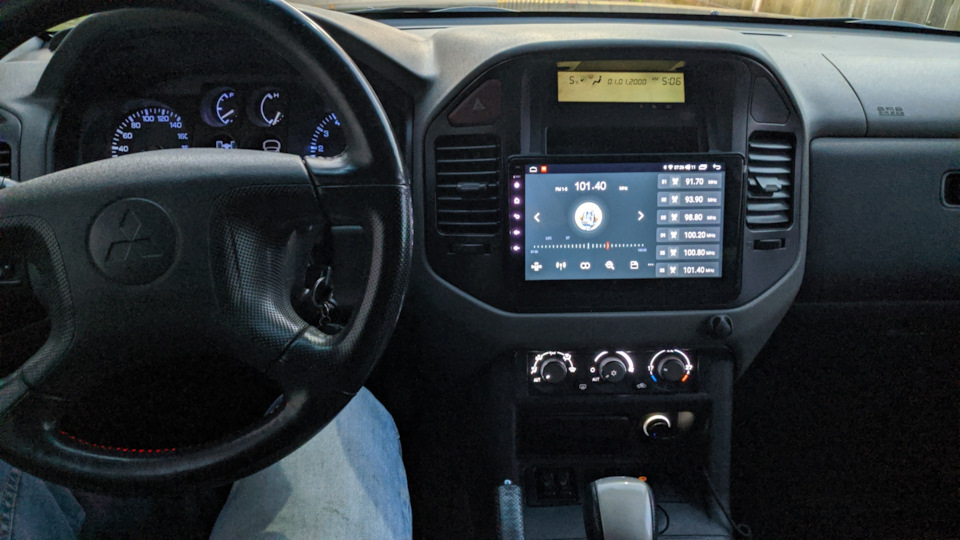 Штатна магнітола в pajero 3 ч.2 2