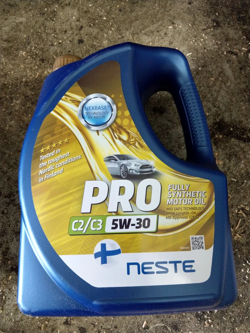 ТО, Олія NESTE PRO C2/C3 5W-30
