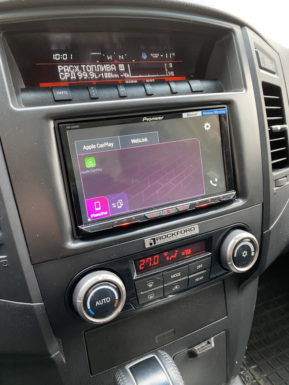 Рік з Pajero та Pioneer AVH-Z9200BT 5