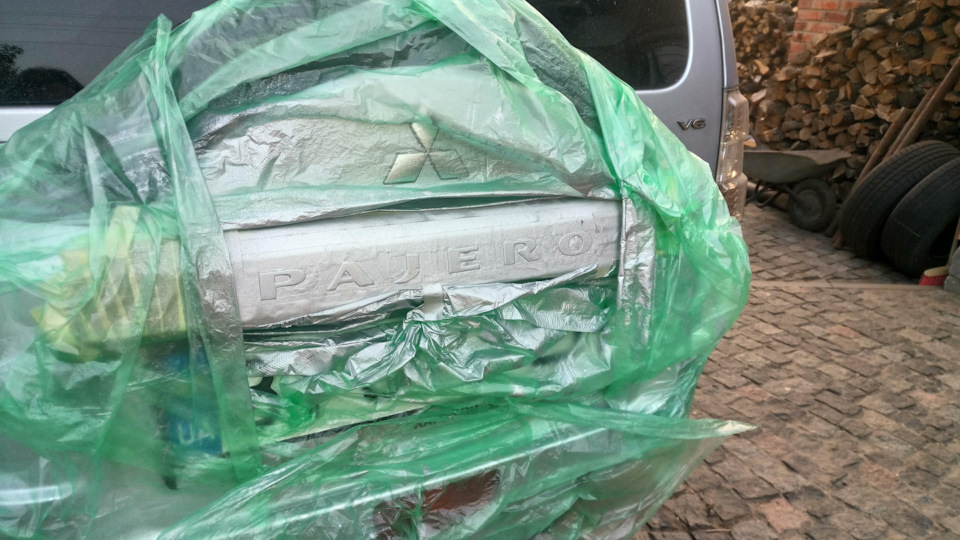 Реставрація напису Паджеро на запасці своїми руками 5