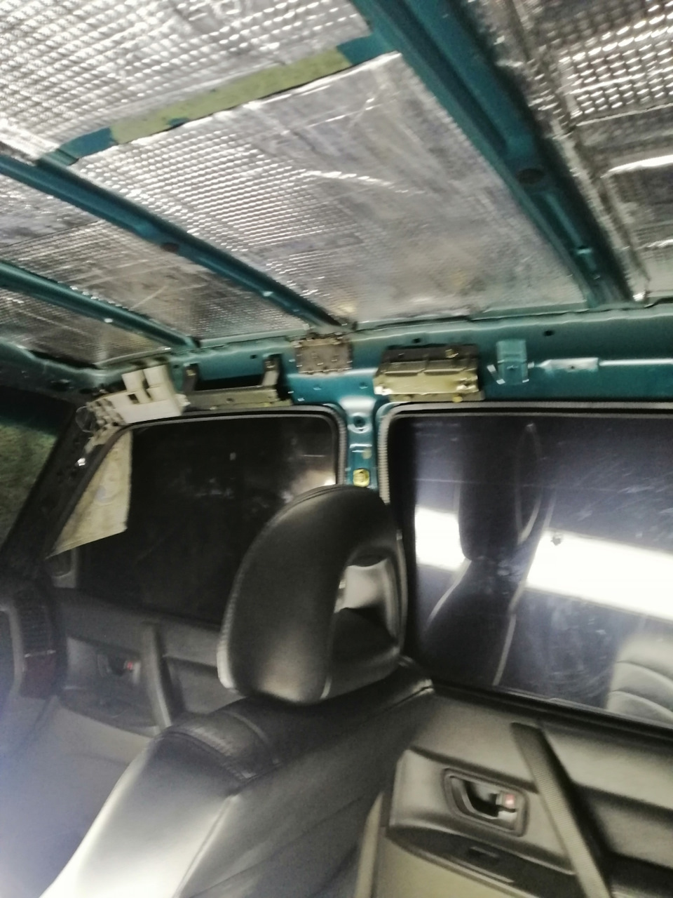 підготовка до встановлення кошика на дах 2