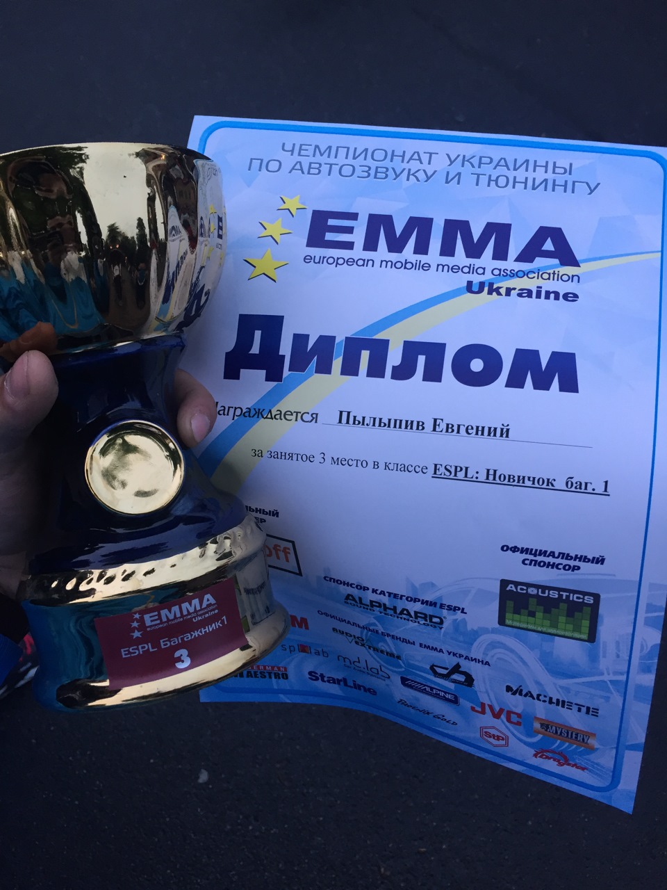3 місце на ЄММА Вінниця 1