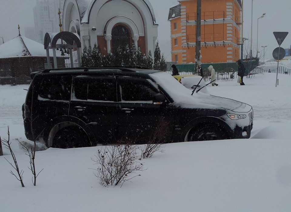 Паджеро з мордою EVO. 1