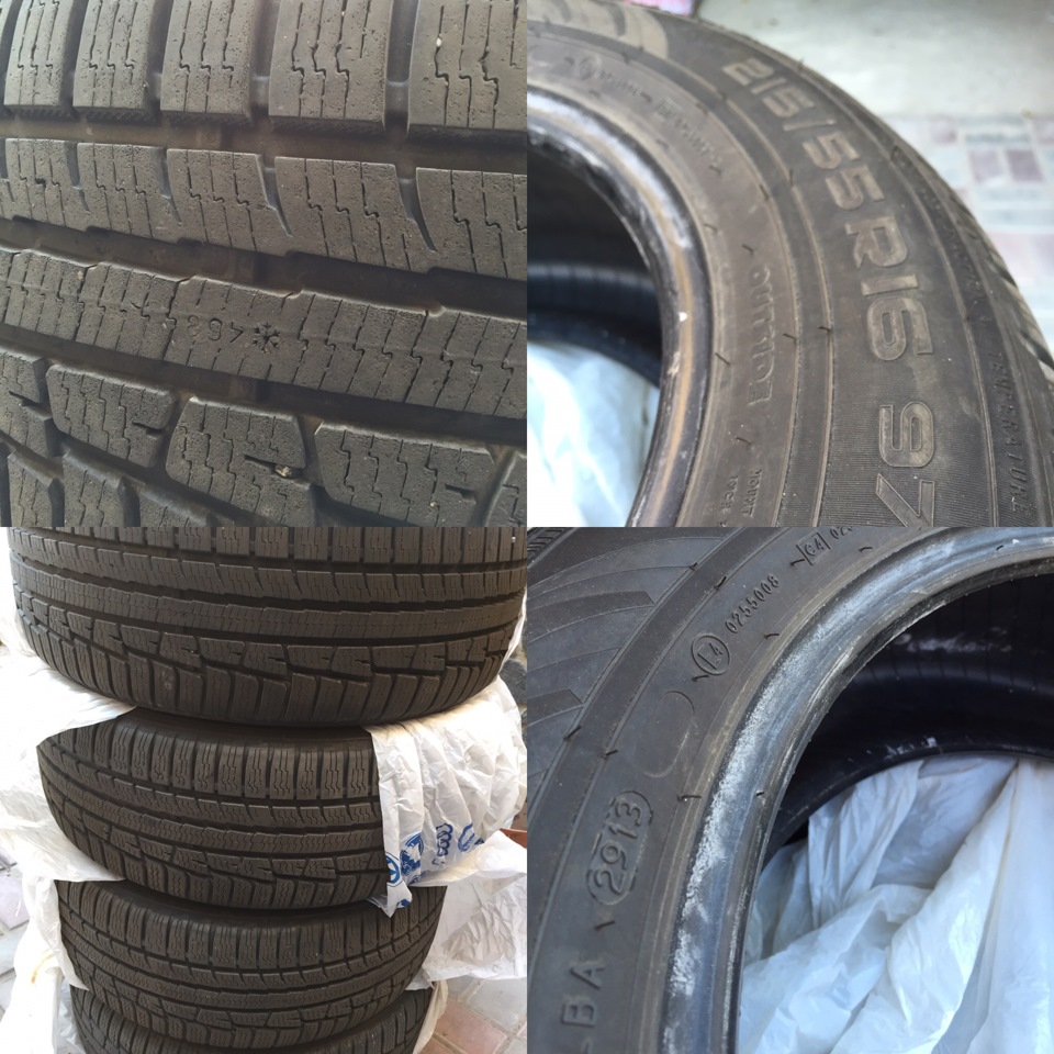 Dunlop grand trek sj5 275/60/18; nokian wr a3 215/55/16 продаж 3