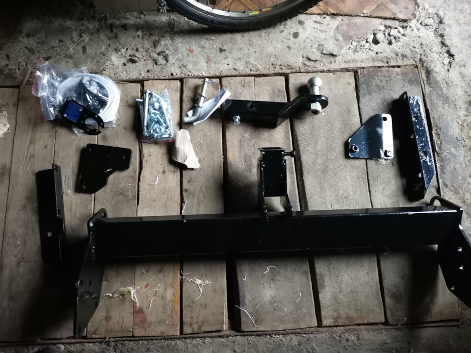 Фаркоп під квадрат 2 та оригальна проводка. 1