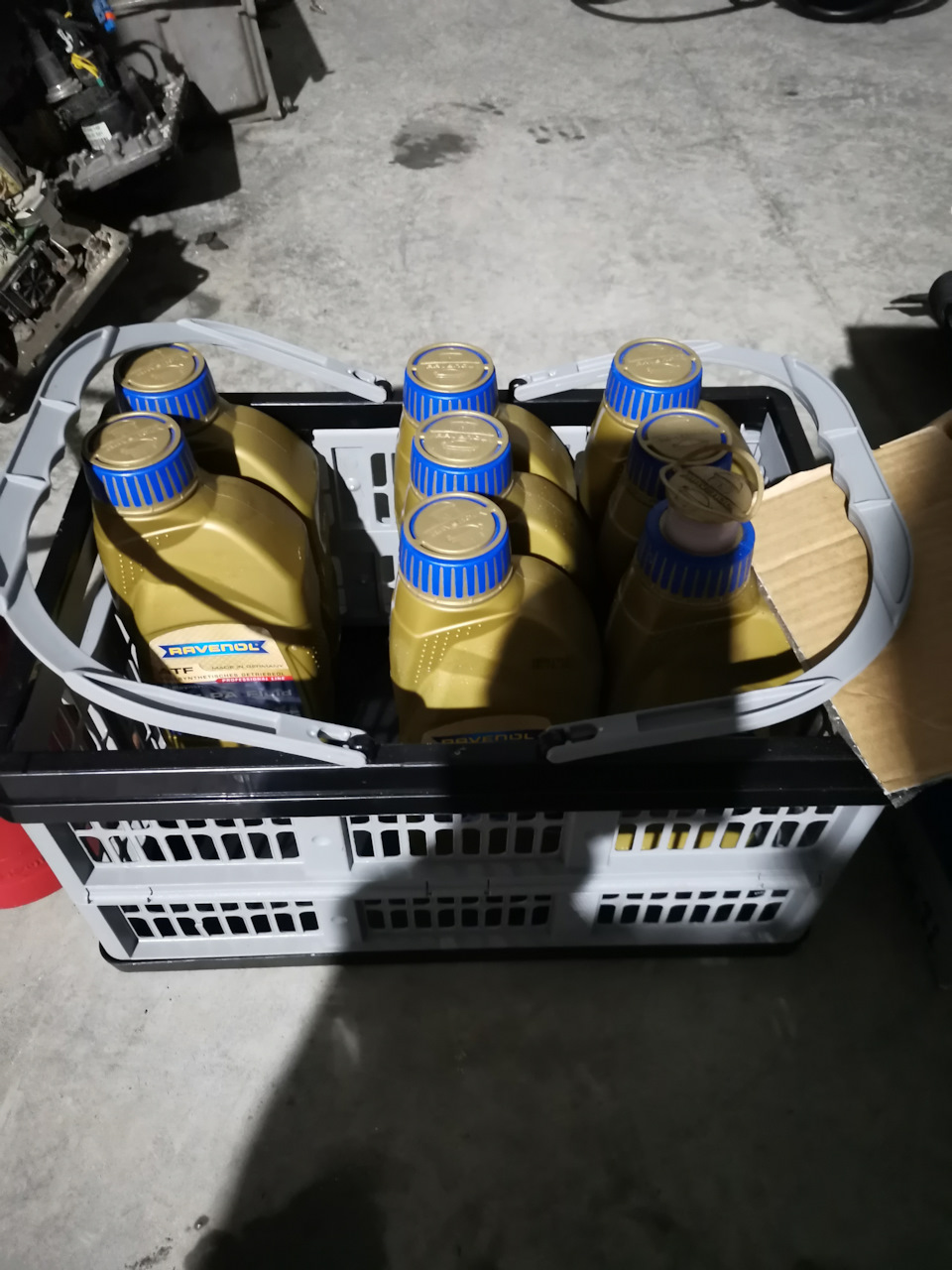 Повна заміна масла в акпп V5AWF, + дрібниці. 2