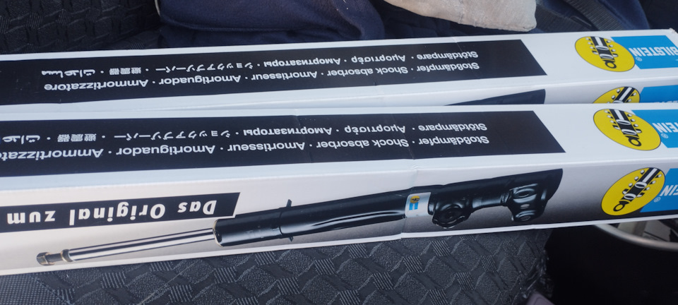 Заміна задніх амортизаторів Bilstein 1