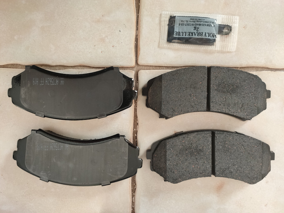 Заміна колодок Akebono кераміка - сервіс супортів 4