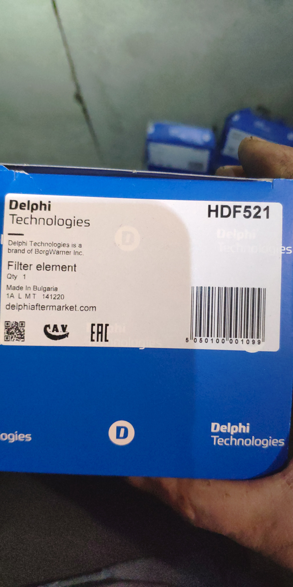 Паливний Фільтр Delphi від двох постачальників 3