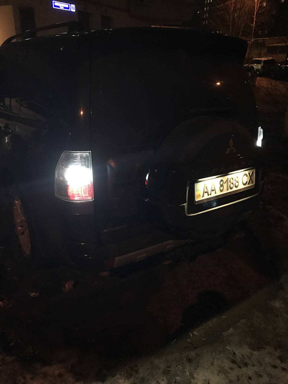 Лампи заднього ходу Паджеріка 2