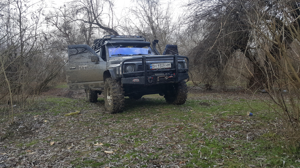 Nissan Patrol & Mitsubishi Pajero - Міні покотушка За грибами в Кілію 4