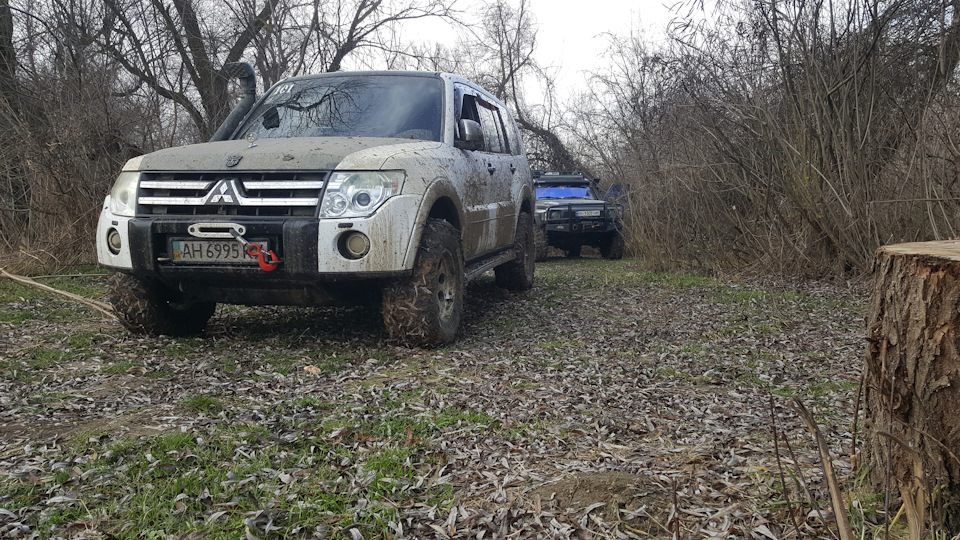 Nissan Patrol & Mitsubishi Pajero - Міні покотушка За грибами в Кілію 1