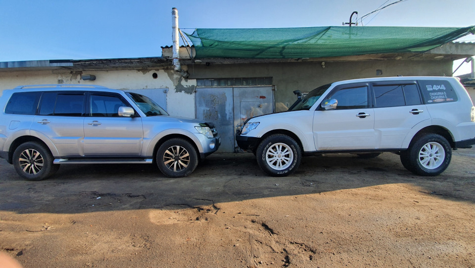 Різниця між стоком і вже прокаченим Pajero 4th 3