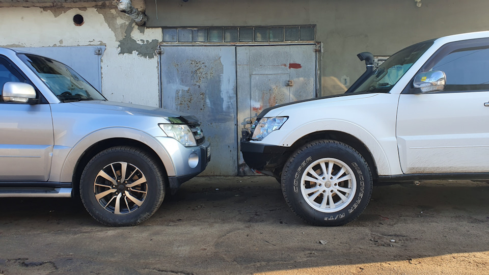 Різниця між стоком і вже прокаченим Pajero 4th 1