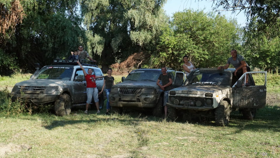 Сімейна Покатушка Lada Niva, Mitsubishi Pajero Sport & Mitsubishi Pajero Wagon 1