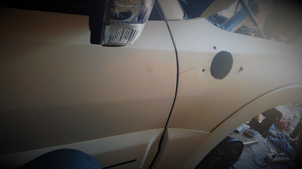 Шноркель Pajero 4th generation. 3