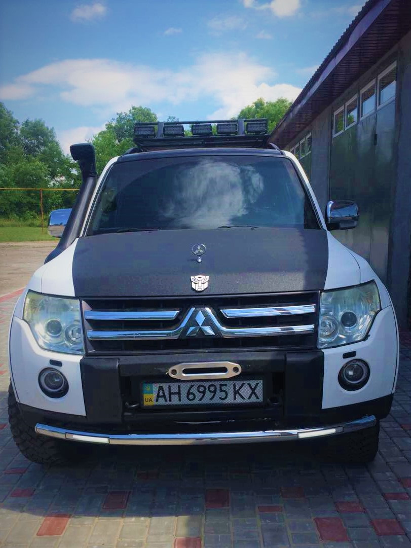 Шноркель Pajero 4th generation. 1
