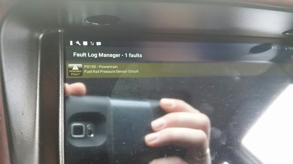 p0190 fuel rail is fail 2