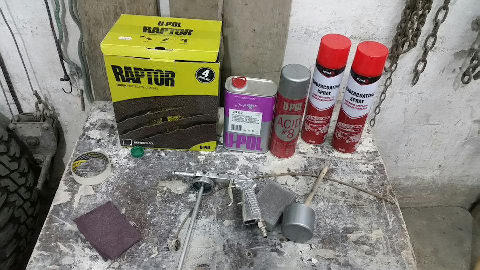 повне фарбування а raptor, день Х 4