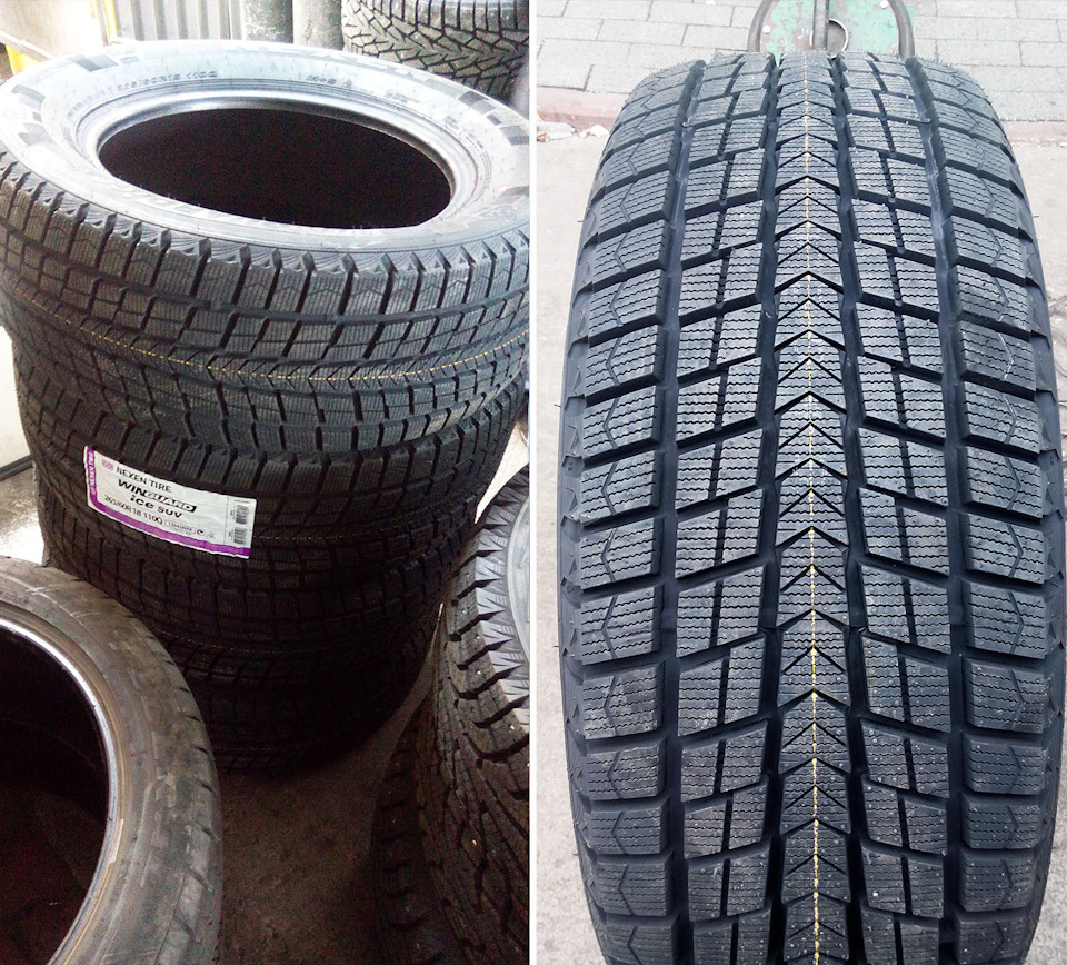 Зимова гума Nexen Winguard Ice SUV 265/60 R18 110Q для Паджеро. 2
