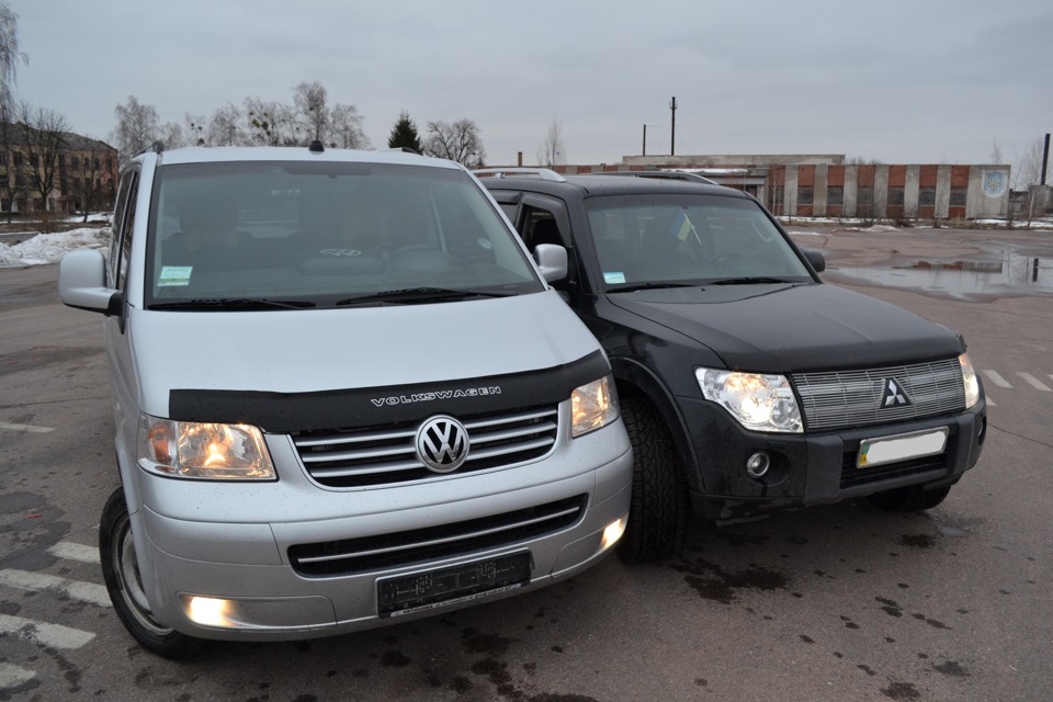 Mitsubishi Pajero Wagon \ Volkswagen Transporter 3