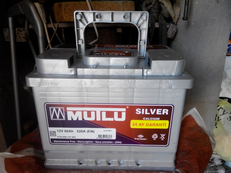 Новий акумулятор MUTLU Silver Calcium 60Ah (520A) 3