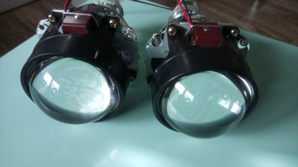 Установка линз Infolight G5 Ultimate 3