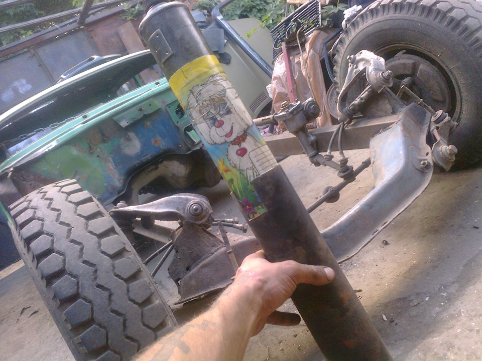 Нехай зачекають токаря! Г-г-г… ))) (Тимчасовий карданчег) 2
