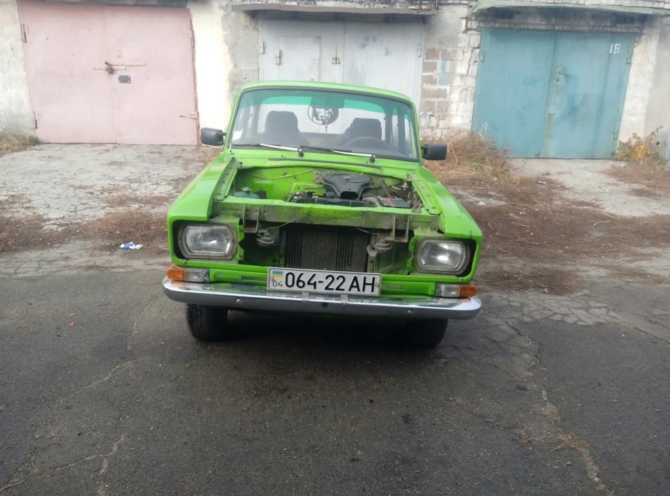 уже на ходу