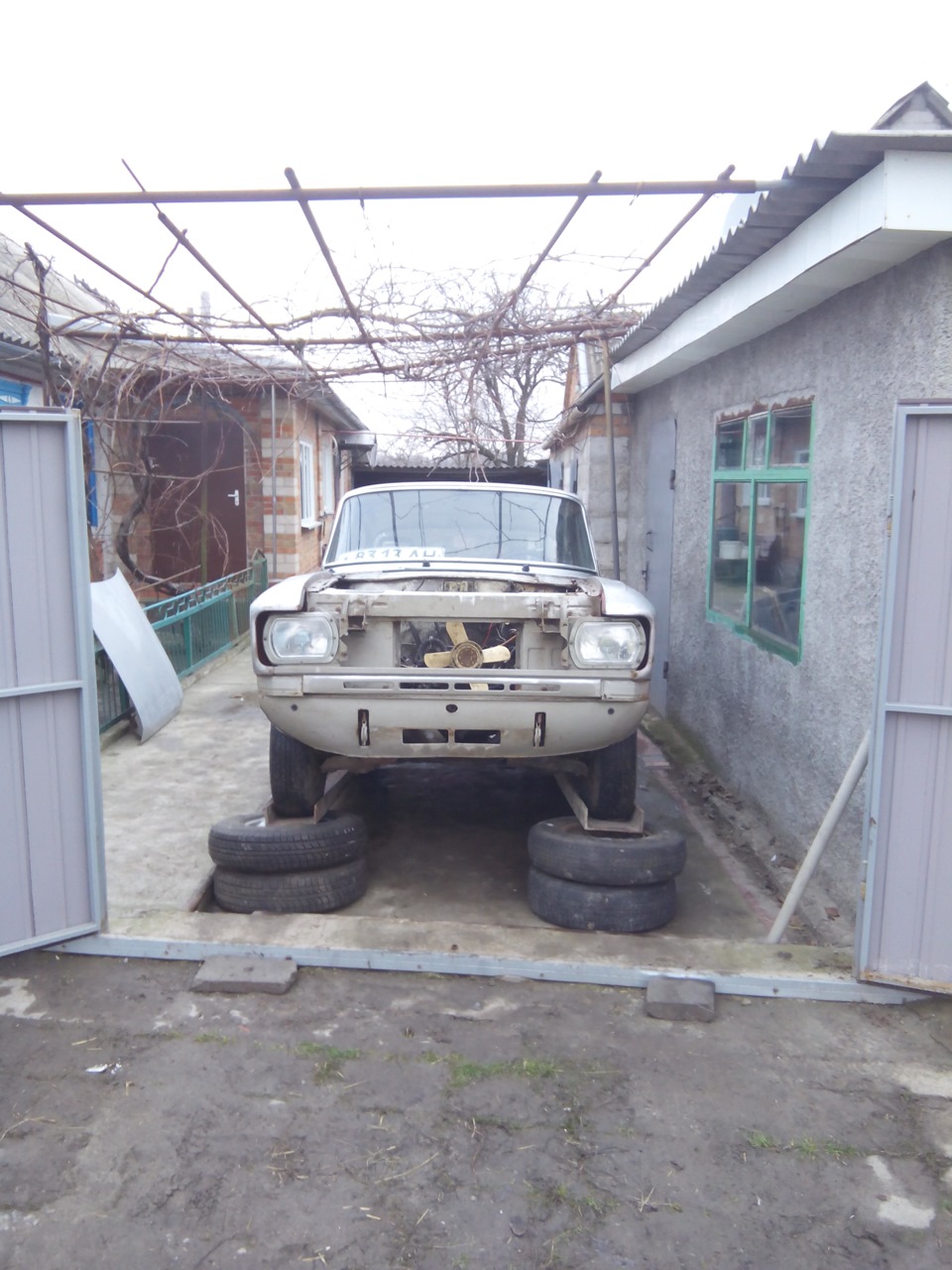 Зняття двигуна 1