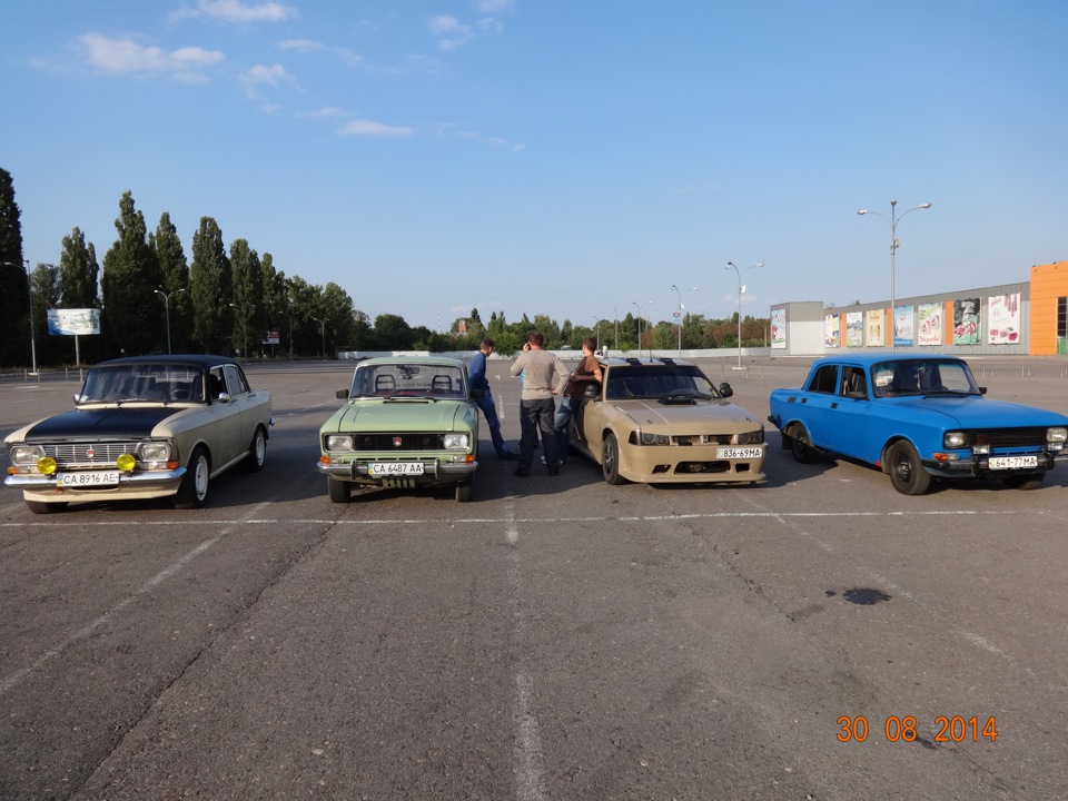 Зустріч автоклубу Москвич Черкаси 2